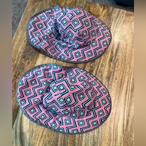 Sun Day Afternoons Size S Toddler Hats Pink Pattern